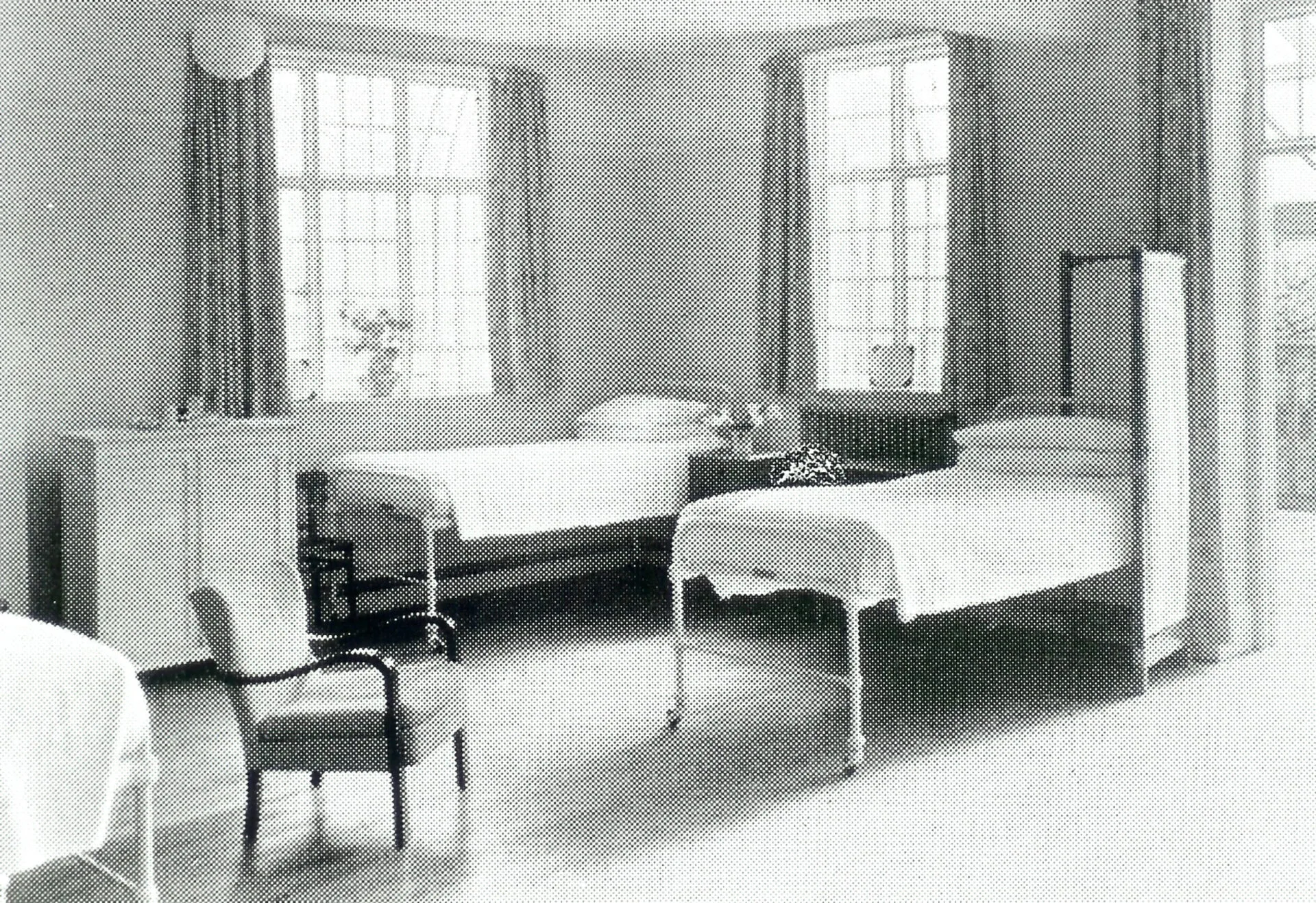 A patient dormitory, 1938.