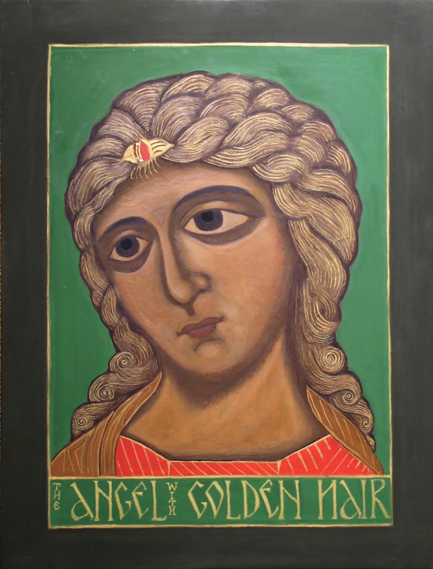 Painted by a patient during occupational therapy.