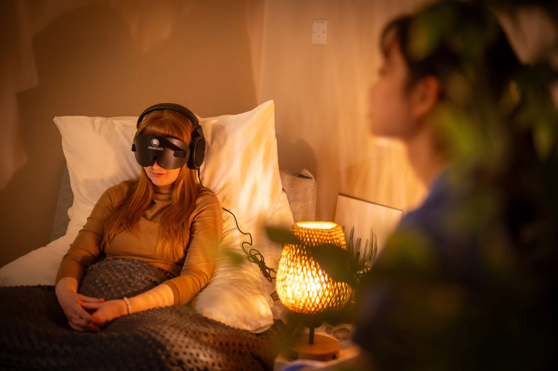 Participant in a new study for Treatment-Resistant Depression. (photograph/Oxford Health NHS Foundation Trust)