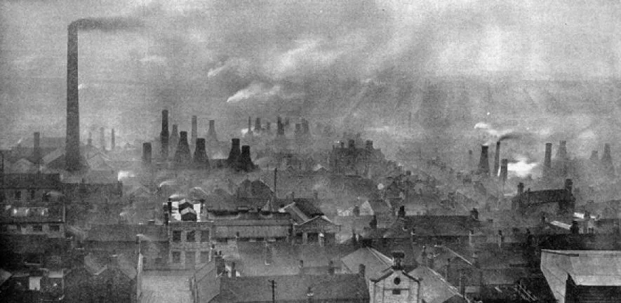 The industrial heartland of England, early nineteenth century (source: Wellcome Collection)