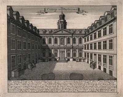 The Royal College of Physicians, Warwick Lane, London (source: Wellcome Collection)