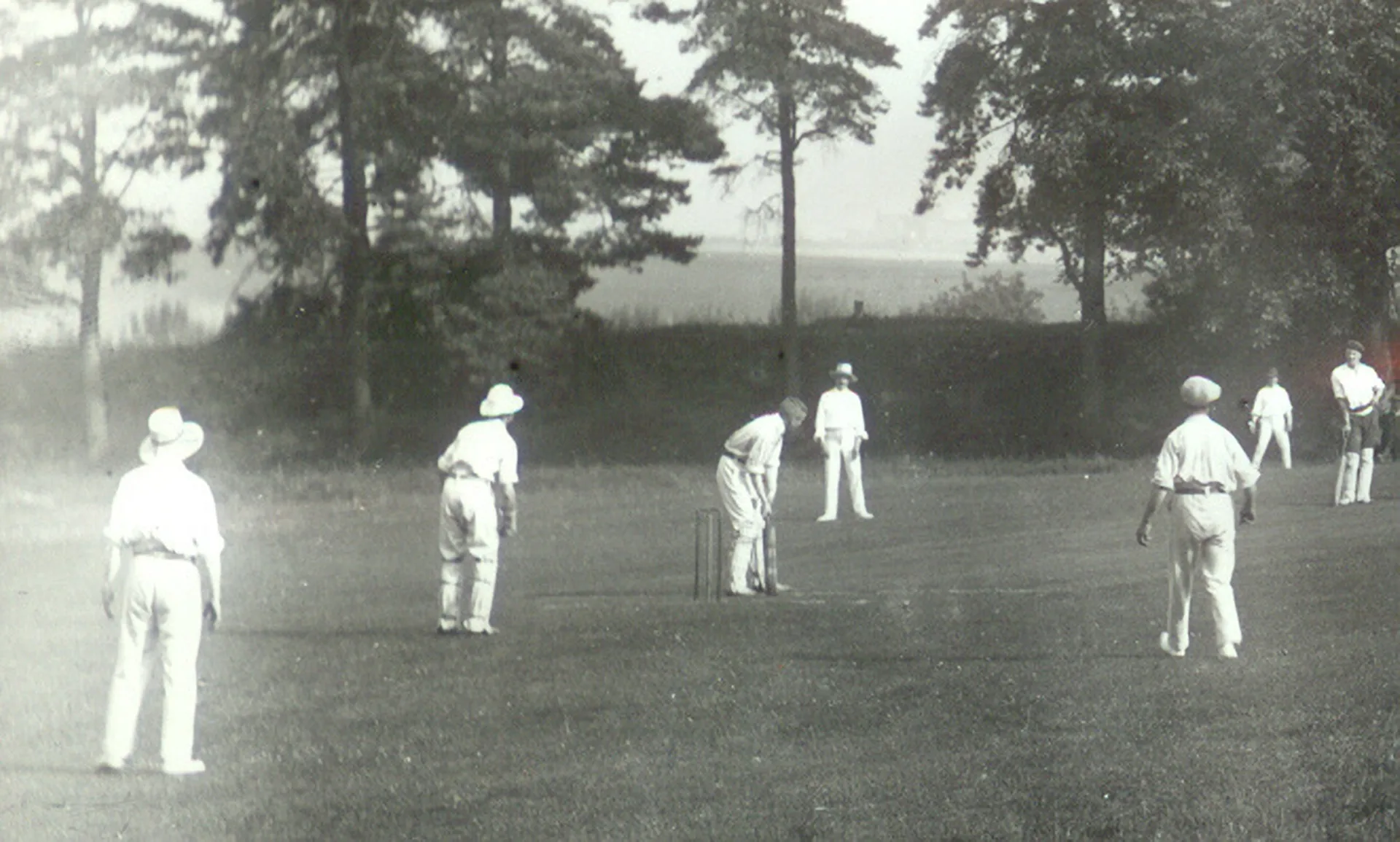 A new facility for adolescents and young people, the Highfield Unit, was built on the site of the former cricket pitch in 2012. Cricket, and other sports, were important aspects of patient recovery. Here, Warneford patients and staff playing a cricket match in 1903.
Credit: Oxfordshire History Centre POX0582908