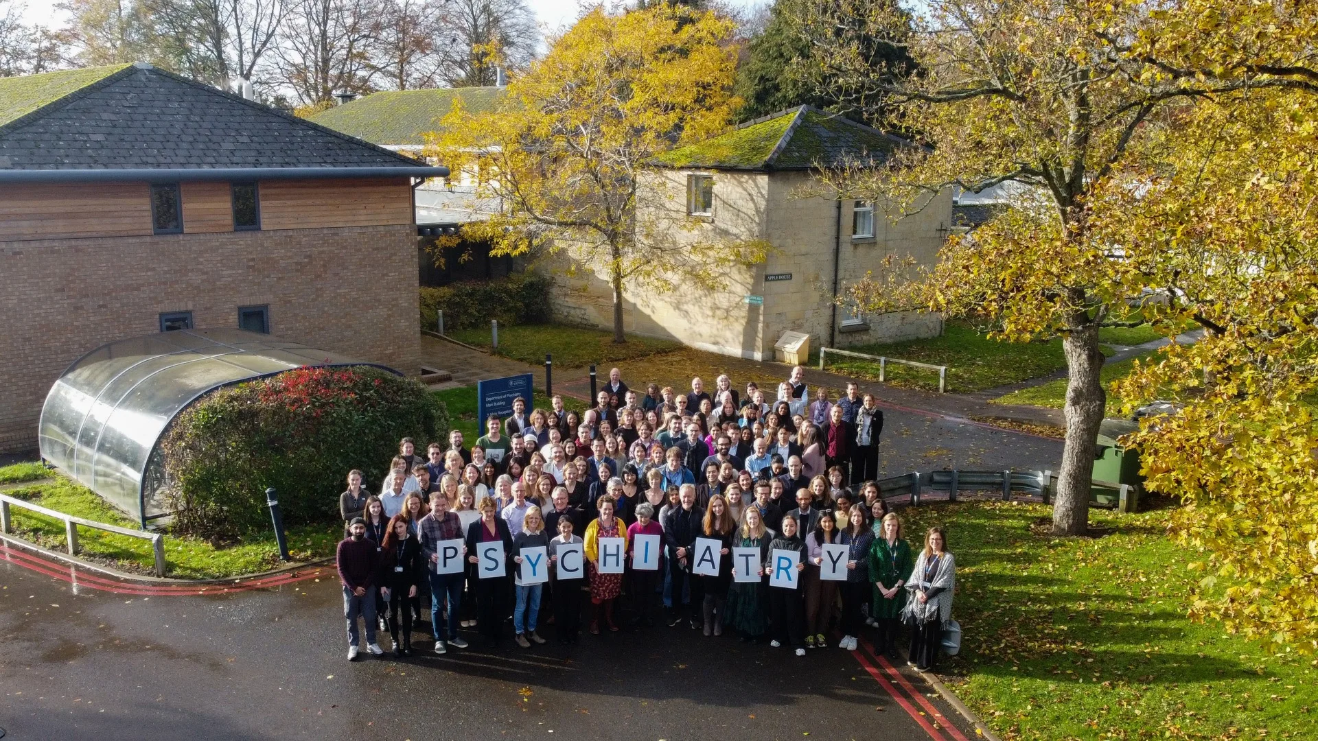 Members of Oxford University’s Department of Psychiatry in 2026.
Credit: Morten Kringelbach