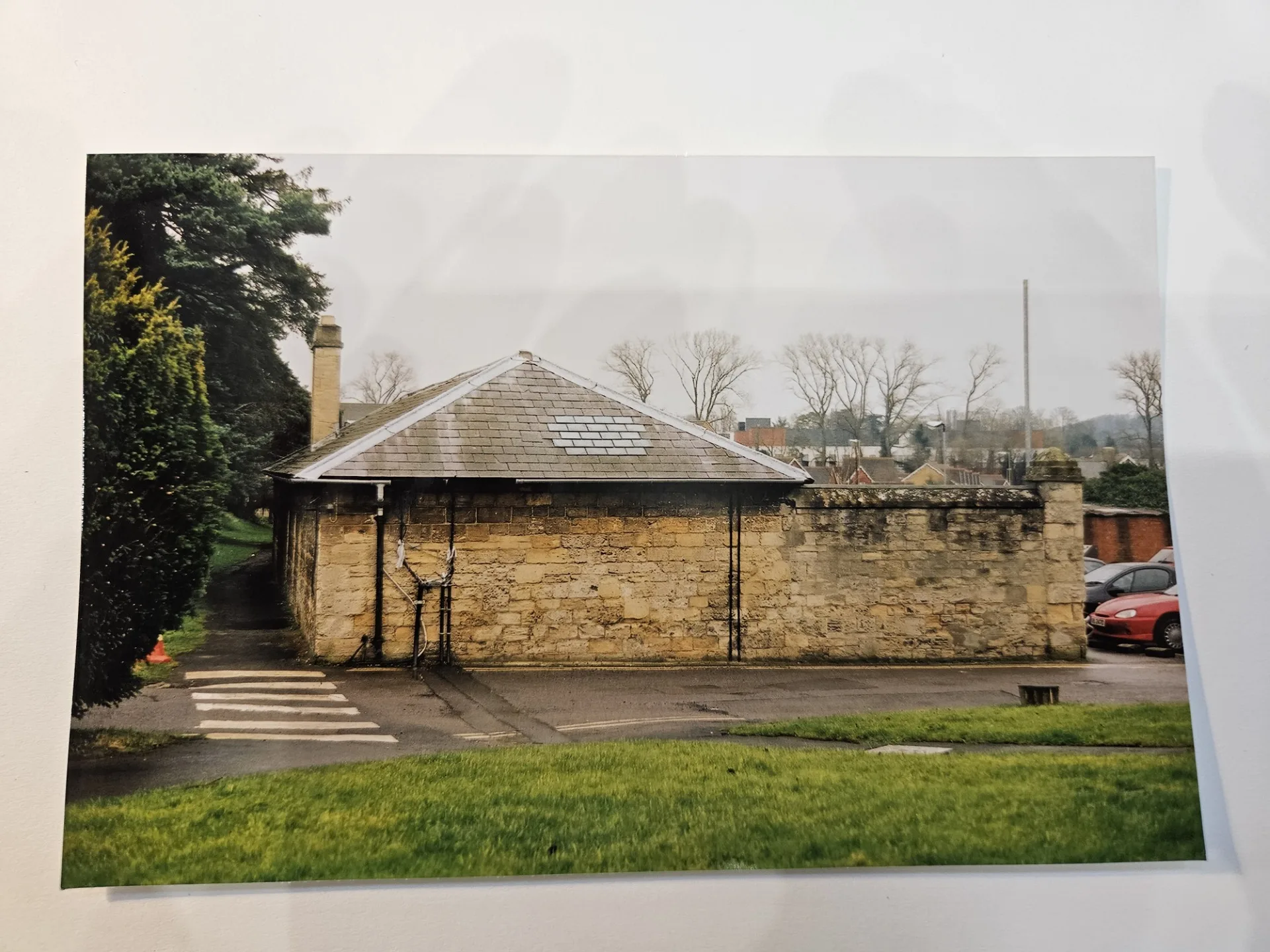 These workshops were demolished in 2000 to make way for the new Prince of Wales International Centre. Credit: Oxfordshire Health Archives OHA W10 A4/5/1a, 2a, 3a