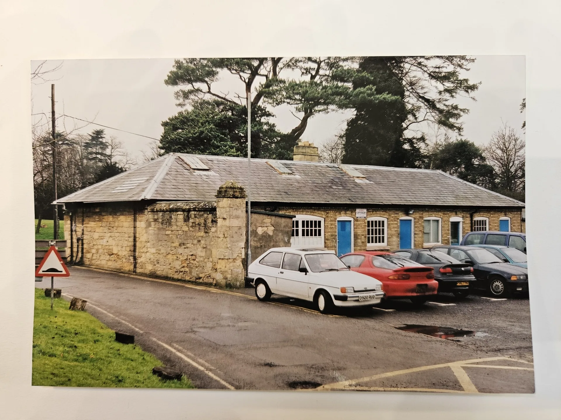 These workshops were demolished in 2000 to make way for the new Prince of Wales International Centre. Credit: Oxfordshire Health Archives OHA W10 A4/5/1a, 2a, 3a