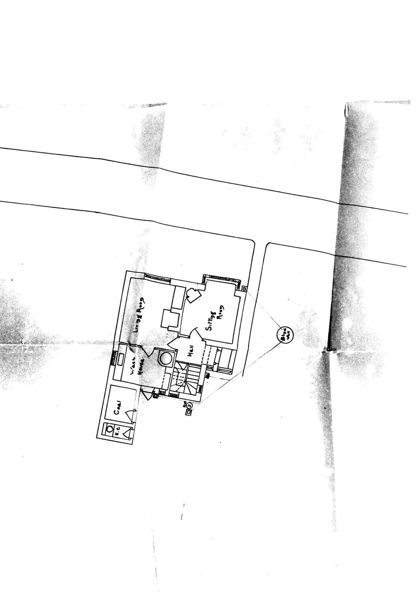 Ground and upper floor plans of the farmhouse, built in 1895.
Credit: Oxfordshire History Centre, City Index 2613