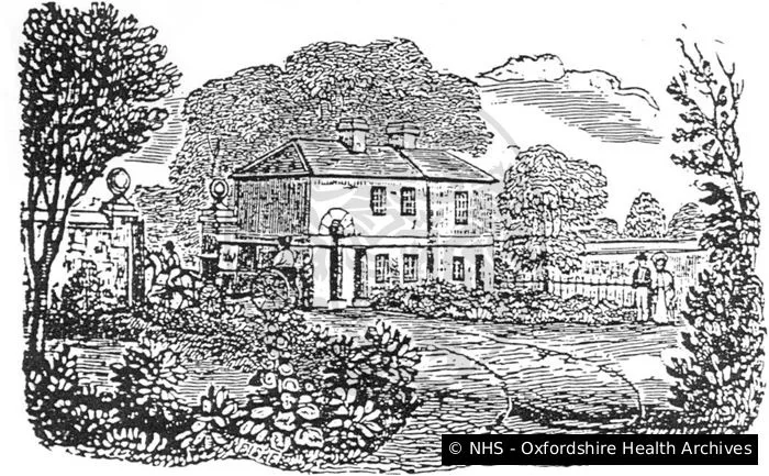 The former Gate Lodge in 1878.
Credit: Oxfordshire History Centre POX0582918